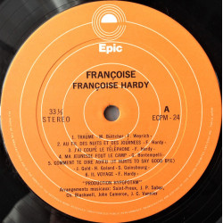 Françoise Hardy ‎– Françoise