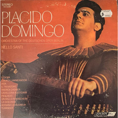 Placido Domingo - Orchester der Deutschen Oper, Berlin, Nello Santi – Recital Of Italian Operatic Arias