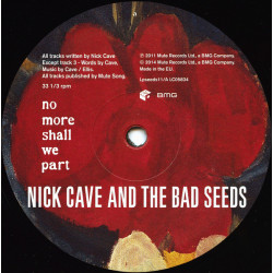 Nick Cave And The Bad Seeds – No More Shall We Part  2LP
