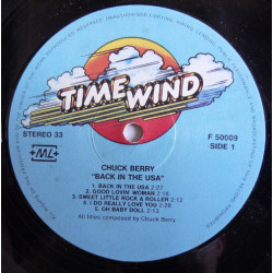 Chuck Berry ‎– Back In The USA