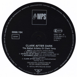 Clark Terry – Clark After Dark, The Ballad Artistry Of Clark Terry