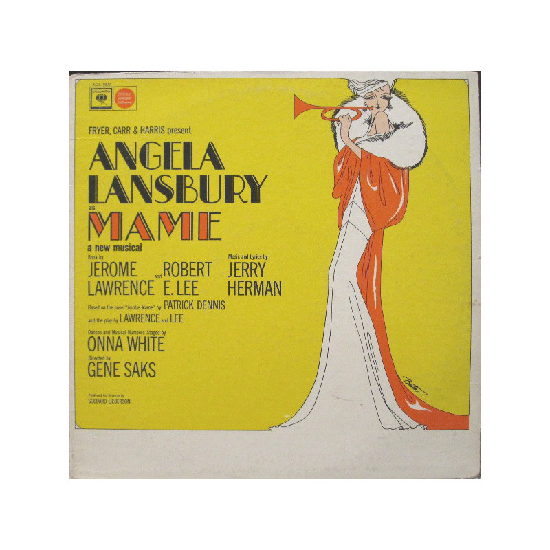Jerry Herman / Featuring Angela Lansbury Presented By Fryer , Carr And Harris – Mame (A New Musical) Jerry Herman / Featuring Angela Lansbury Presented By Fryer , Carr And Harris – Mame (A New Musical)