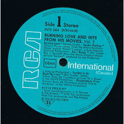 Elvis Presley – Burning Love And Hits From His Movies Vol. 2