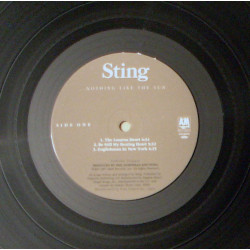 Sting ‎– ...Nothing Like The Sun  2LP