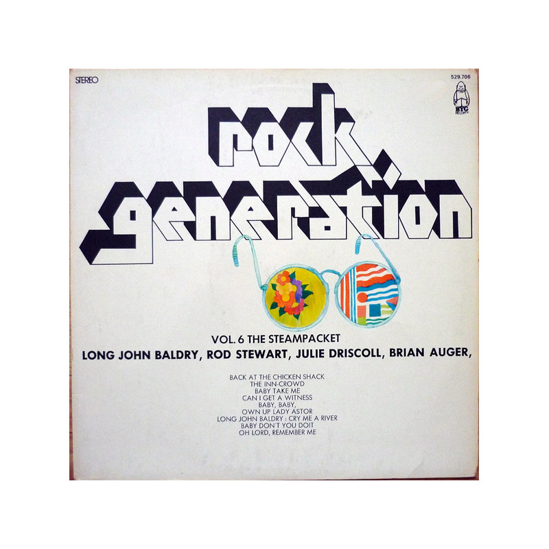 The Steampacket – Rock Generation Volume 6 - The Steampacket (Or The First "Supergroup") Julie Driscoll, Long John Baldry etc. The Steampacket – Rock Generation Volume 6 - The Steampacket (Or The First "Supergroup") Julie Driscoll, Long John Baldry etc.