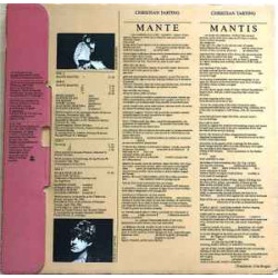 Jacques Diennet ‎– Mante 2LP Box