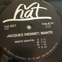 Jacques Diennet ‎– Mante 2LP Box