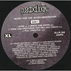 The Prodigy – Music For The Jilted Generation 2LP