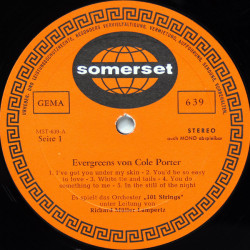101 Strings – Evergreens Von Cole Porter