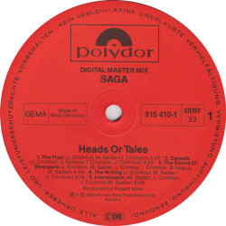 Saga – Heads Or Tales