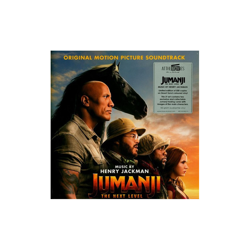 Henry Jackman – Jumanji: The Next Level (Original Motion Picture Soundtrack) 2LP - Coloured