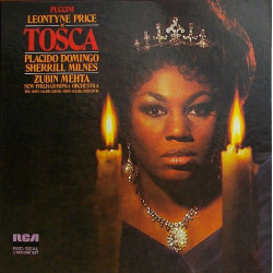 Puccini, Leontyne Price, Placido Domingo, Sherrill Milnes, New Philharmonia Orchestra, Zubin Mehta – Tosca 2LP Box