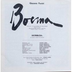 Giacomo Puccini – Boema (Operă În 4 Acte) 3LP Box