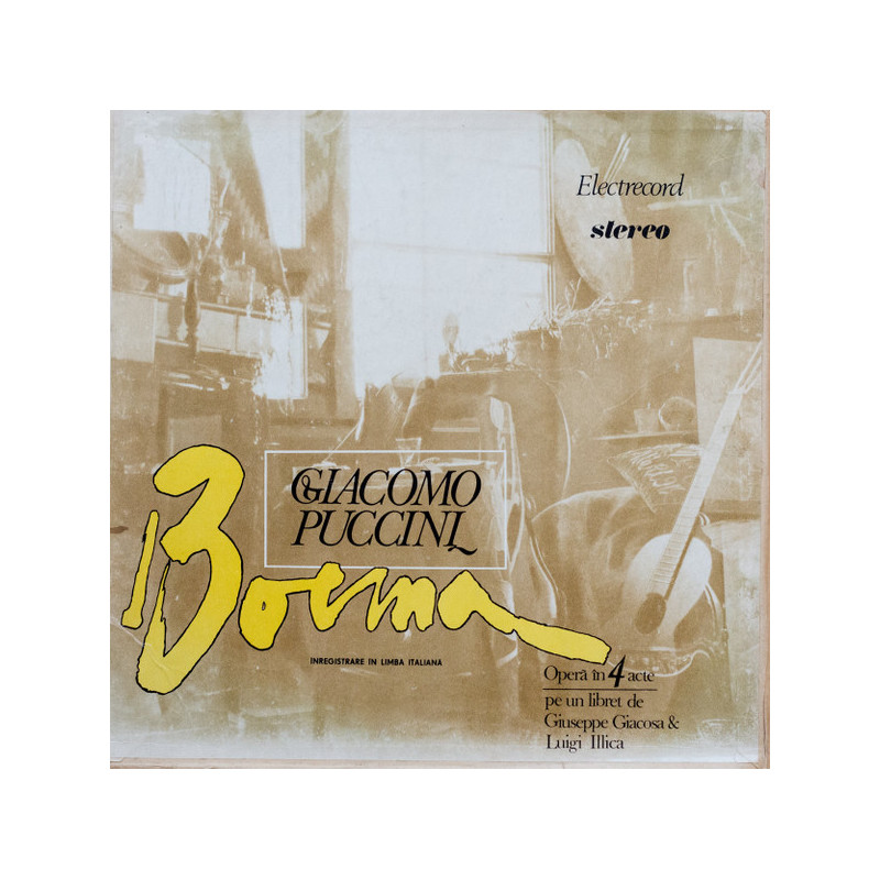 Giacomo Puccini – Boema (Operă În 4 Acte) 3LP Box Giacomo Puccini – Boema (Operă În 4 Acte) 3LP Box