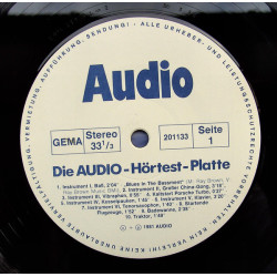 Various ‎– Die Audio-Hörtest-Platte