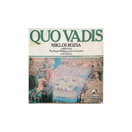 Miklos Rozsa Conducting The Royal Philharmonic Orchestra ‎– Quo Vadis