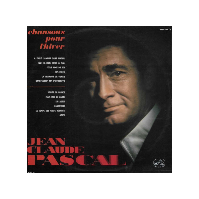 Jean Claude Pascal – Chansons Pour L'Hiver Jean Claude Pascal – Chansons Pour L'Hiver