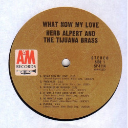 Herb Alpert & The Tijuana Brass – What Now My Love