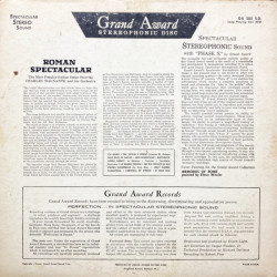 Charles Magnante And His Orchestra ‎– Roman Spectacular