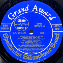 Charles Magnante And His Orchestra ‎– Roman Spectacular