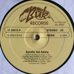 Tom Parker Orchestra – Apollo Ad Astra