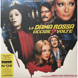Bruno Nicolai – La Dama Rossa Uccide 7 Volte (Colonna Sonora Originale) 2LP - Coloured RSD 2022