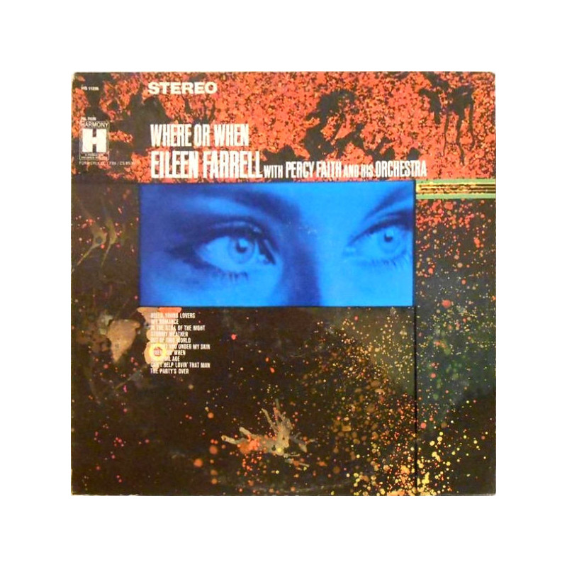 Eileen Farrell With Percy Faith And His Orchestra – Where Or When Eileen Farrell With Percy Faith And His Orchestra – Where Or When