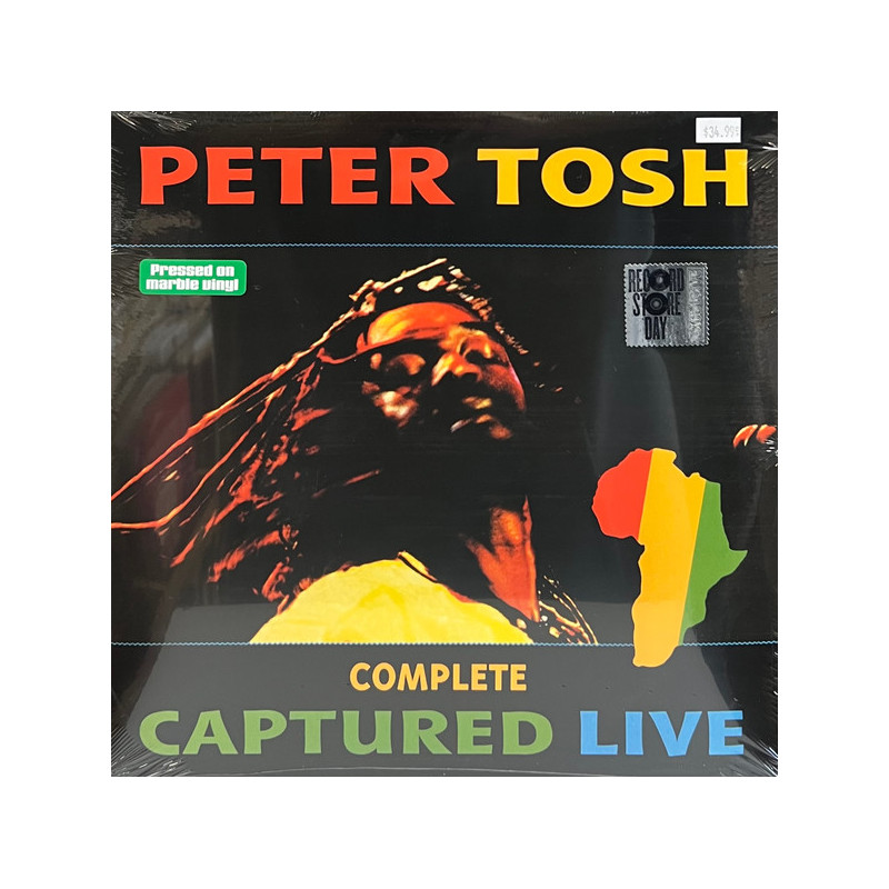 Peter Tosh – Complete Captured Live 2LP - Coloured RSD Peter Tosh – Complete Captured Live 2LP - Coloured RSD