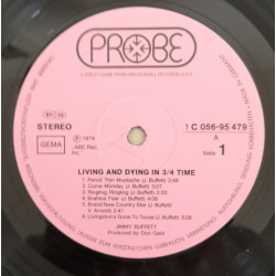 Jimmy Buffett ‎– Living And Dying In 3/4 Time