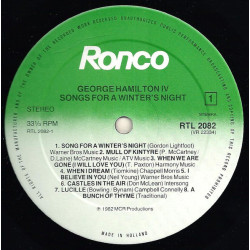 George Hamilton IV – Songs For A Winter's Night