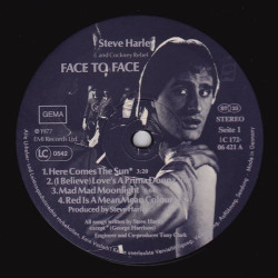 Steve Harley And Cockney Rebel – Face To Face  2LP
