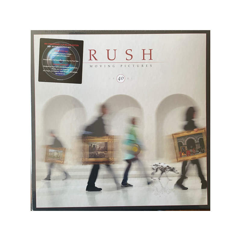 Rush – Moving Pictures 4LP Box Rush – Moving Pictures 4LP Box