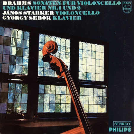 Brahms, János Starker, György Sebök ‎– Sonaten Für Violoncello Und Klavier Nr.1 Und 2