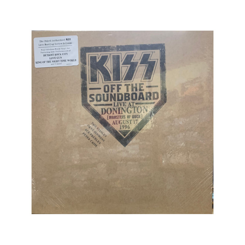 Kiss – Off The Soundboard Live At Donington (Monsters Of Rock) August 17, 1996 3LP Kiss – Off The Soundboard Live At Donington (Monsters Of Rock) August 17, 1996 3LP