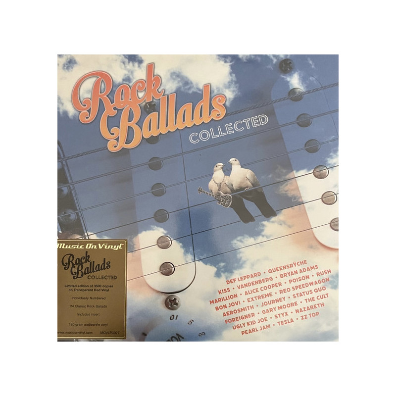 Various – Rock Ballads Collected 2LP - Coloured
