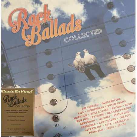 Various – Rock Ballads Collected 2LP - Coloured