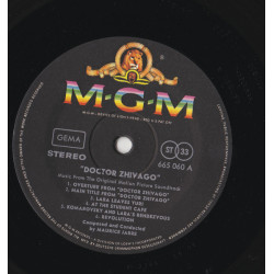 Maurice Jarre – Doctor Schiwago - The Original Soundtrack Album