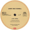 Lenny Mac Dowell ‎– Live Tapes 2LP
