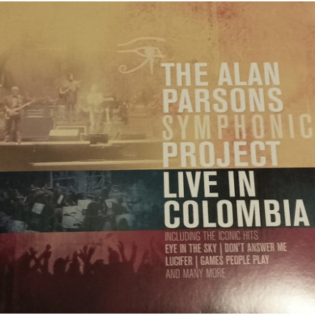 The Alan Parsons Symphonic Project – Live In Colombia  3LP - Coloured