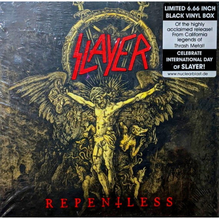 Slayer – Repentless 6 x LP Box, 6½", 45 RPM, 6,66"