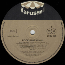 Focus – The Greatest Rock Sensation