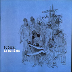 Puccini - Moffo, Tucker, Costa, Merrill, Tozzi, Maero, Erich Leinsdorf – La Bohème 2LP Box