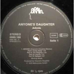 Anyone's Daughter ‎– Adonis