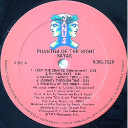 Kayak – Phantom Of The Night