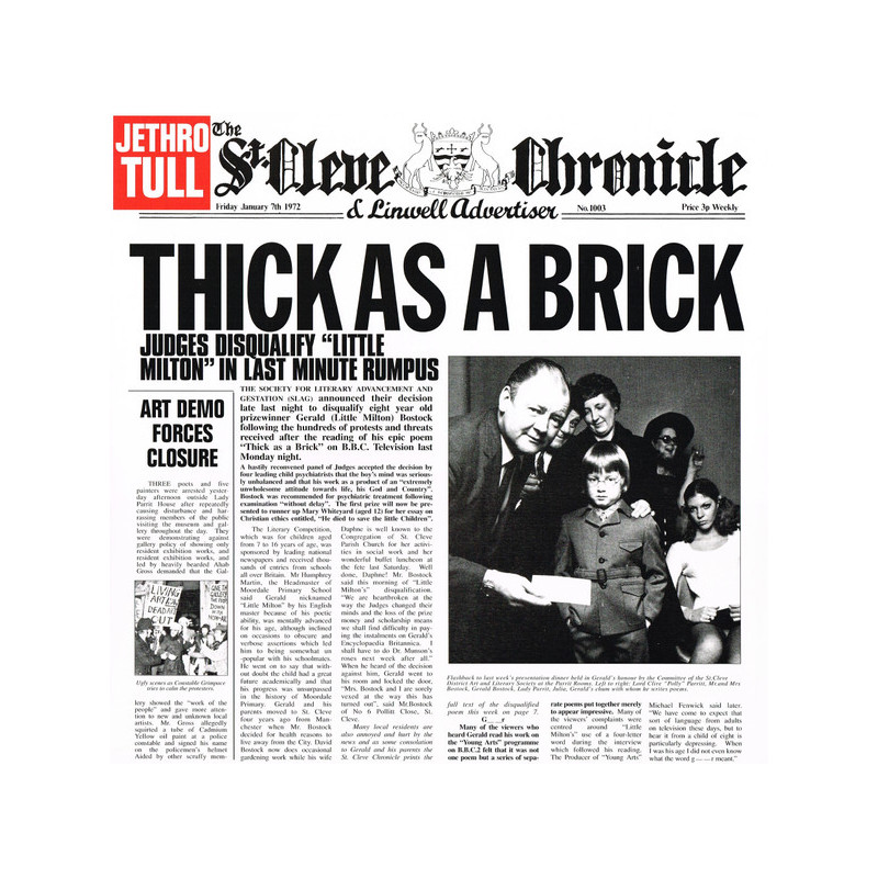 Jethro Tull – Thick As A Brick Jethro Tull – Thick As A Brick