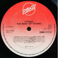 Titanic ‎– The Best Of Titanic