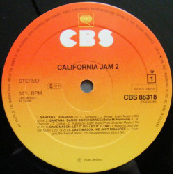 Various – California Jam 2  2LP