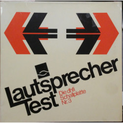 No Artist – Lautsprecher Test Die dhfi Schallplatte Nr. 3