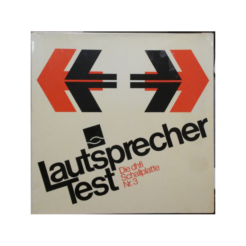No Artist – Lautsprecher Test Die dhfi Schallplatte Nr. 3 No Artist – Lautsprecher Test Die dhfi Schallplatte Nr. 3