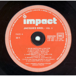Jacques Brel – Vol. 3